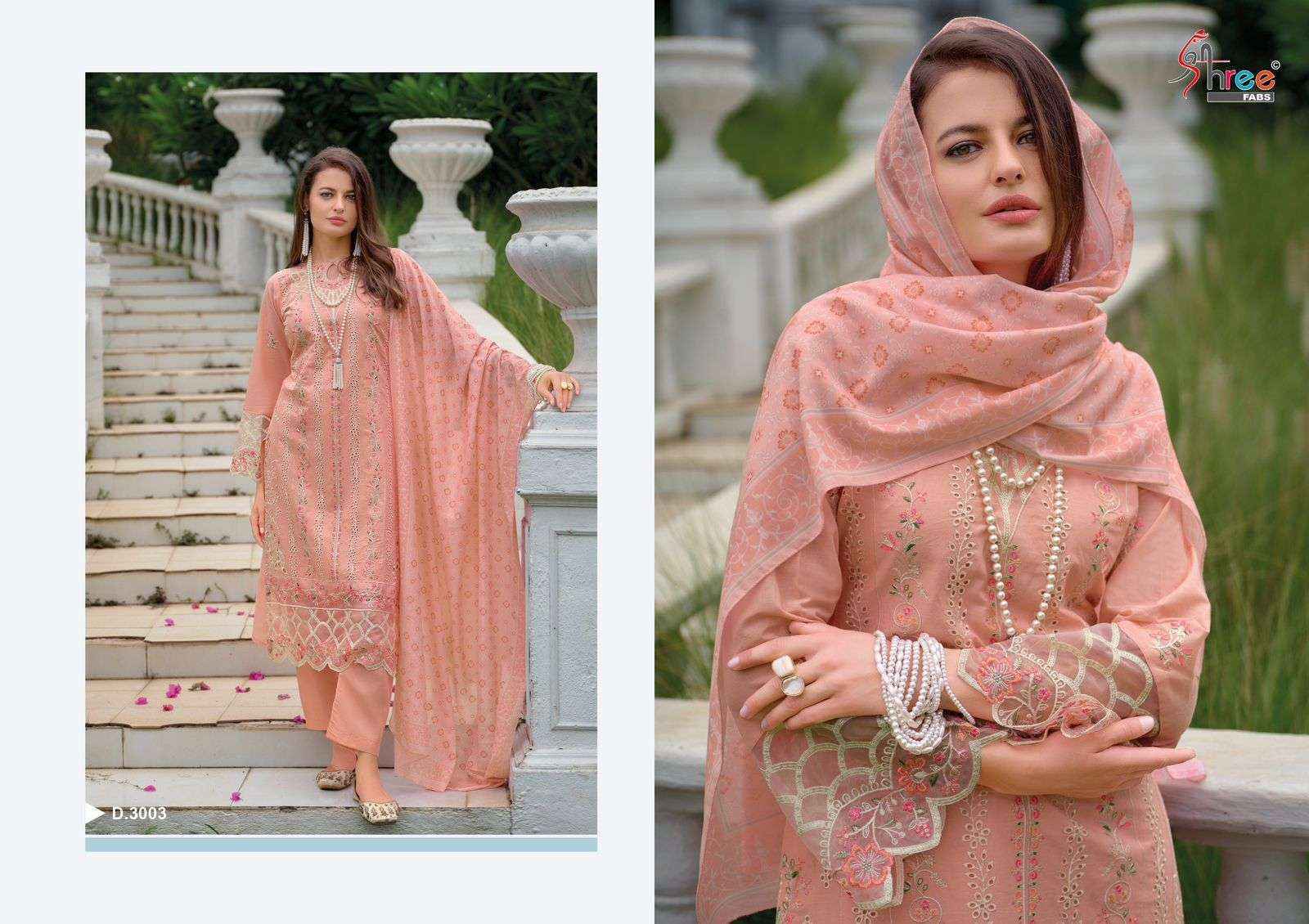 Shree Fabs Tasrif Vol-3 Cotton Dress Material (6 pcs Catalogue)