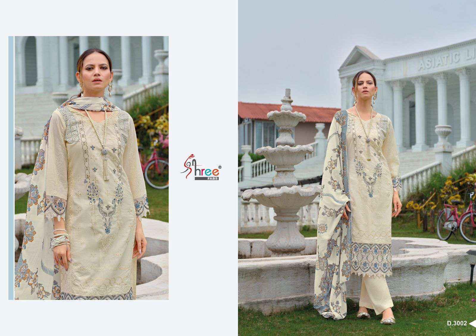 Shree Fabs Tasrif Vol-3 Cotton Dress Material (6 pcs Catalogue)