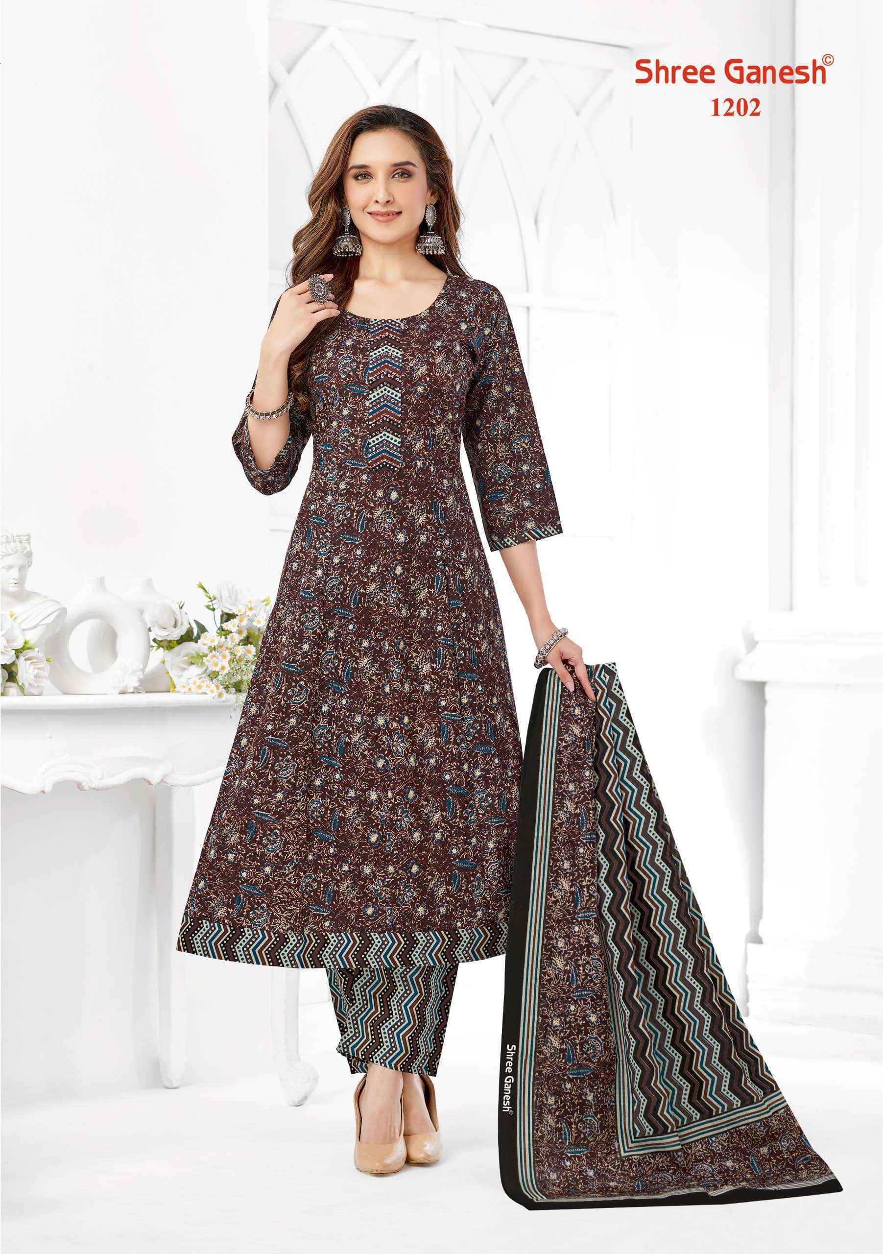 Shree Ganesh Zeenat Vol-2 Cotton Readymade Suit (9 pcs Catalogue)