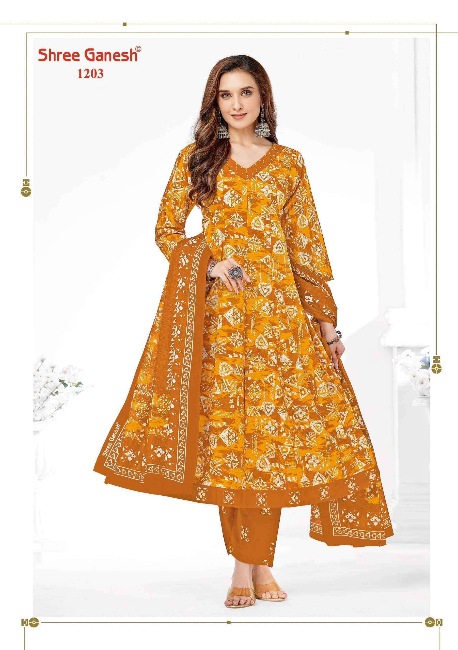 Shree Ganesh Zeenat Vol-2 Cotton Readymade Suit (9 pcs Catalogue)