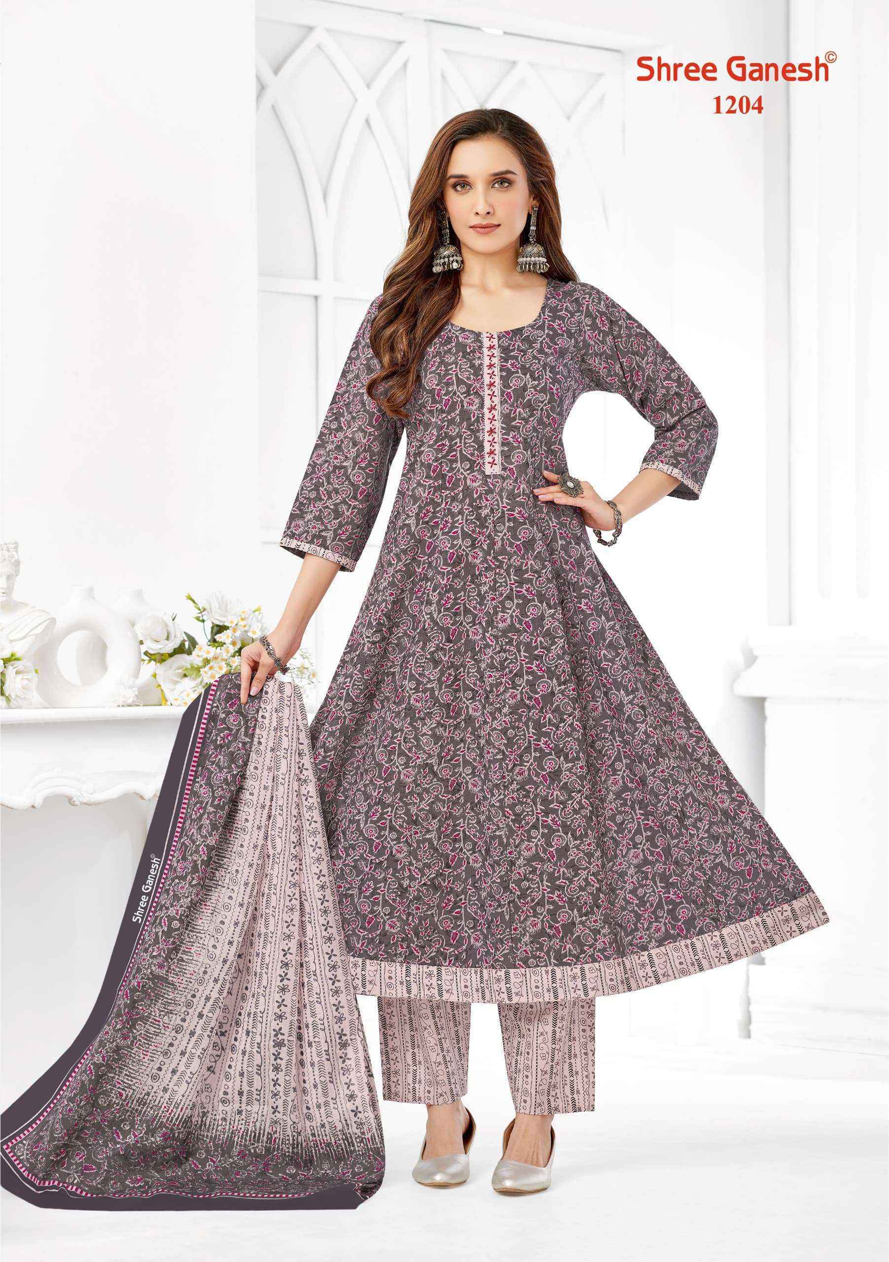 Shree Ganesh Zeenat Vol-2 Cotton Readymade Suit (9 pcs Catalogue)