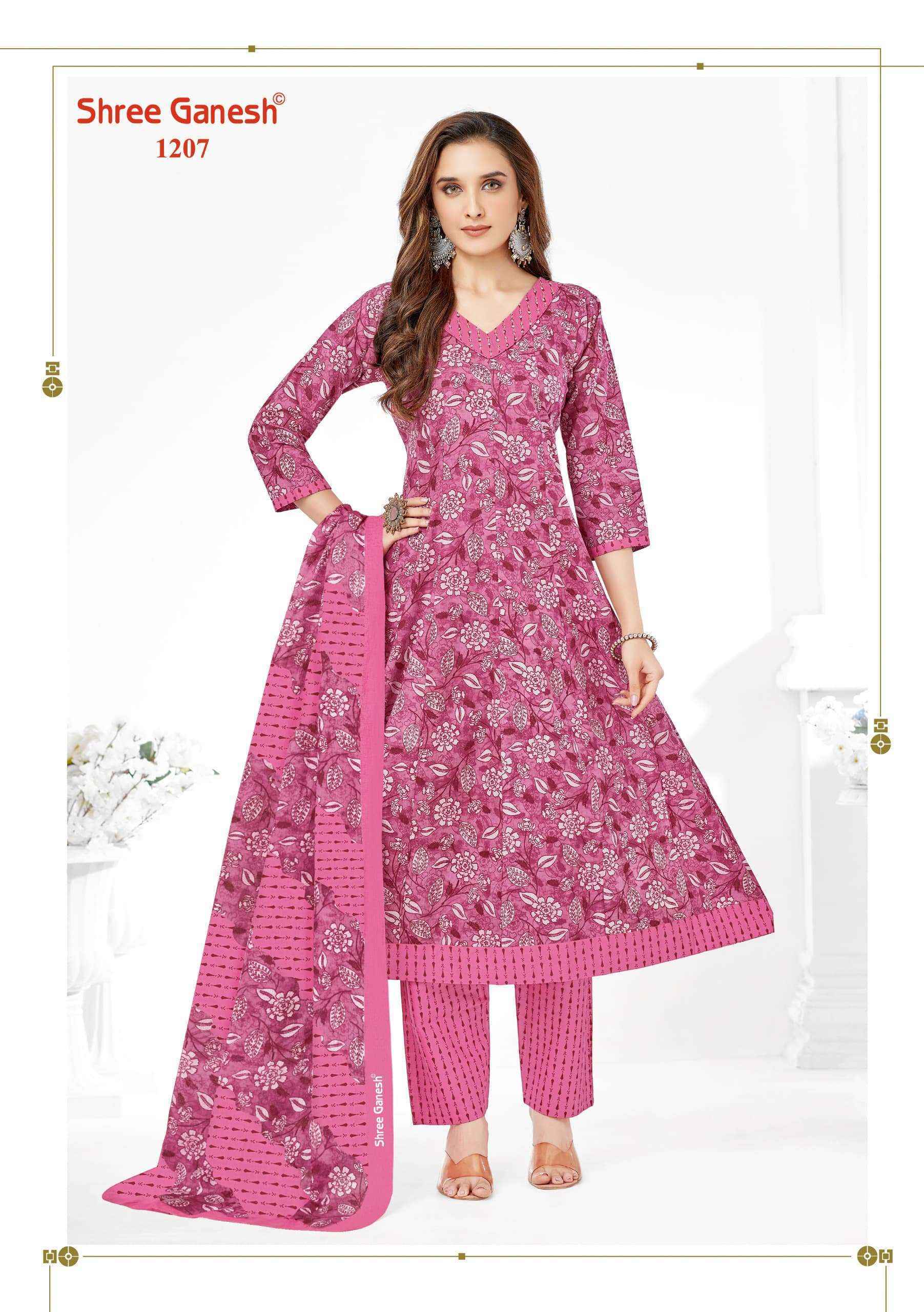 Shree Ganesh Zeenat Vol-2 Cotton Readymade Suit (9 pcs Catalogue)