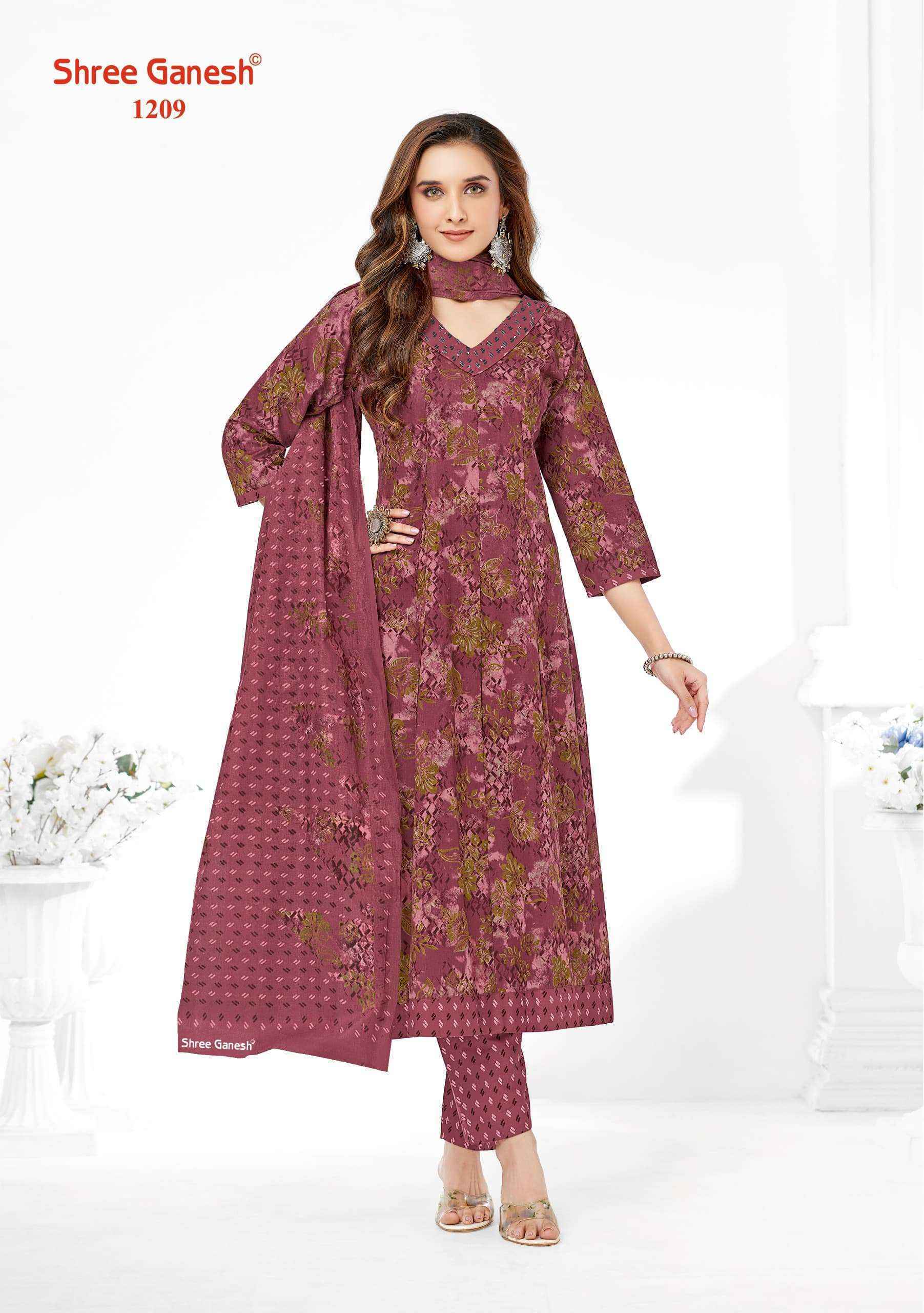 Shree Ganesh Zeenat Vol-2 Cotton Readymade Suit (9 pcs Catalogue)