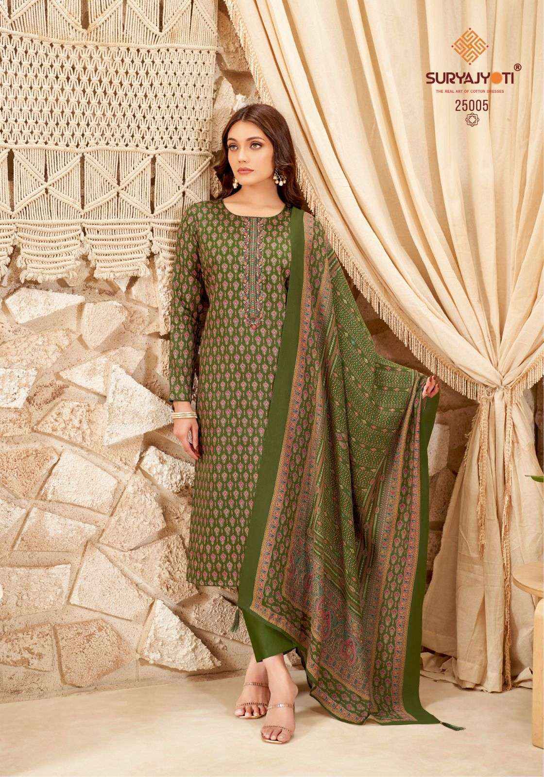 Suryajyoti Kalki Vol-25 Jam Satin Dress Material (8 Pc Catalouge)
