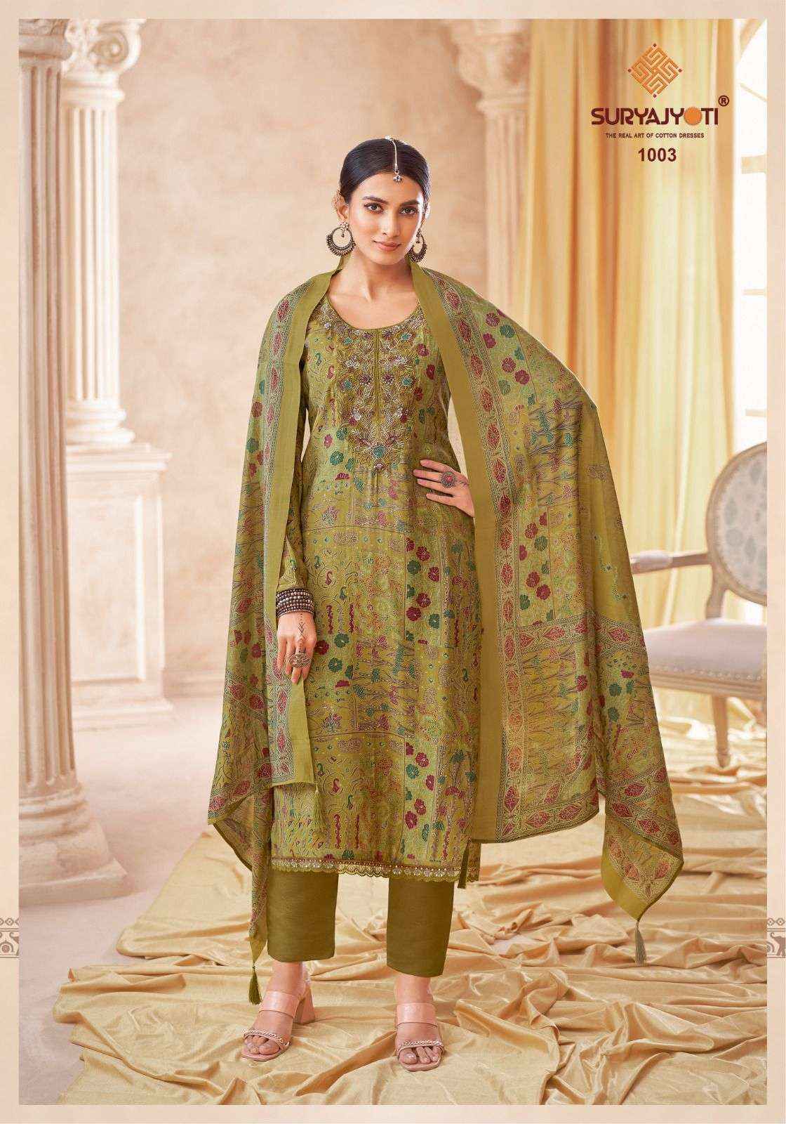 Suryajyoti Kesha Vol-1 Modal Dress Material (6 Pcs Catalouge)