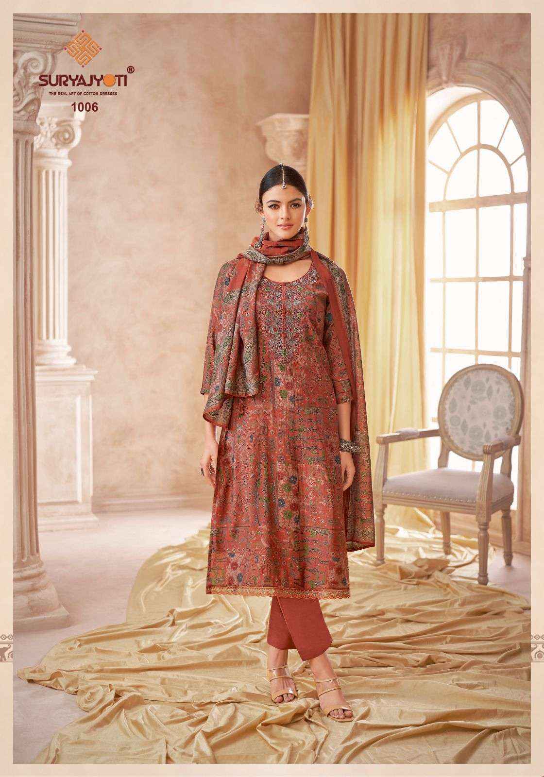 Suryajyoti Kesha Vol-1 Modal Dress Material (6 Pcs Catalouge)