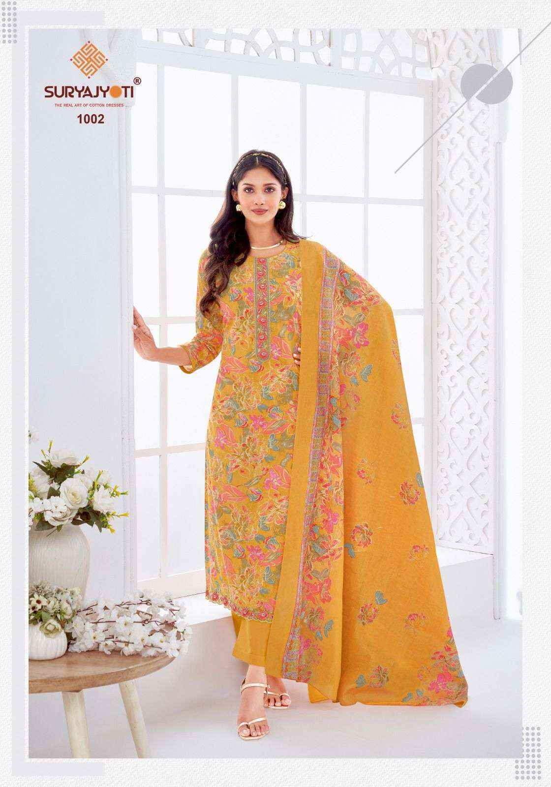Suryajyoti Khushboo Vol-1 Lawn Cotton Dress Material (8 Pc Catalouge)