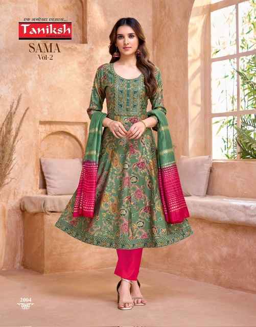 Taniksh Samma Vol-2 Vertical Readymade Suit (6 pcs Catalogue)