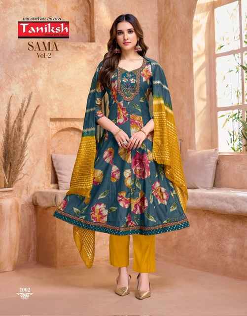 Taniksh Samma Vol-2 Vertical Readymade Suit (6 pcs Catalogue)