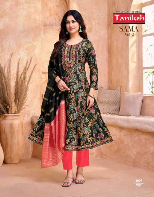 Taniksh Samma Vol-2 Vertical Readymade Suit (6 pcs Catalogue)