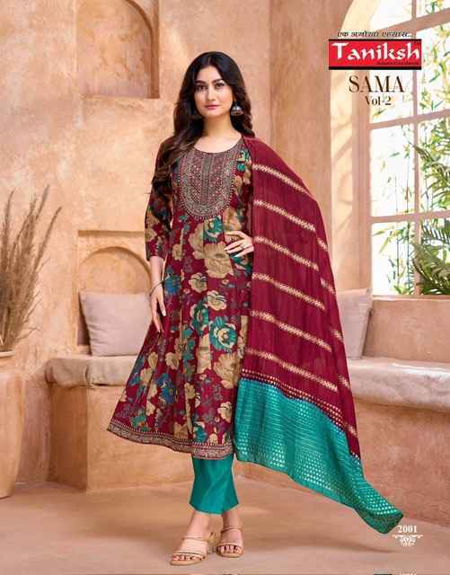 Taniksh Samma Vol-2 Vertical Readymade Suit (6 pcs Catalogue)