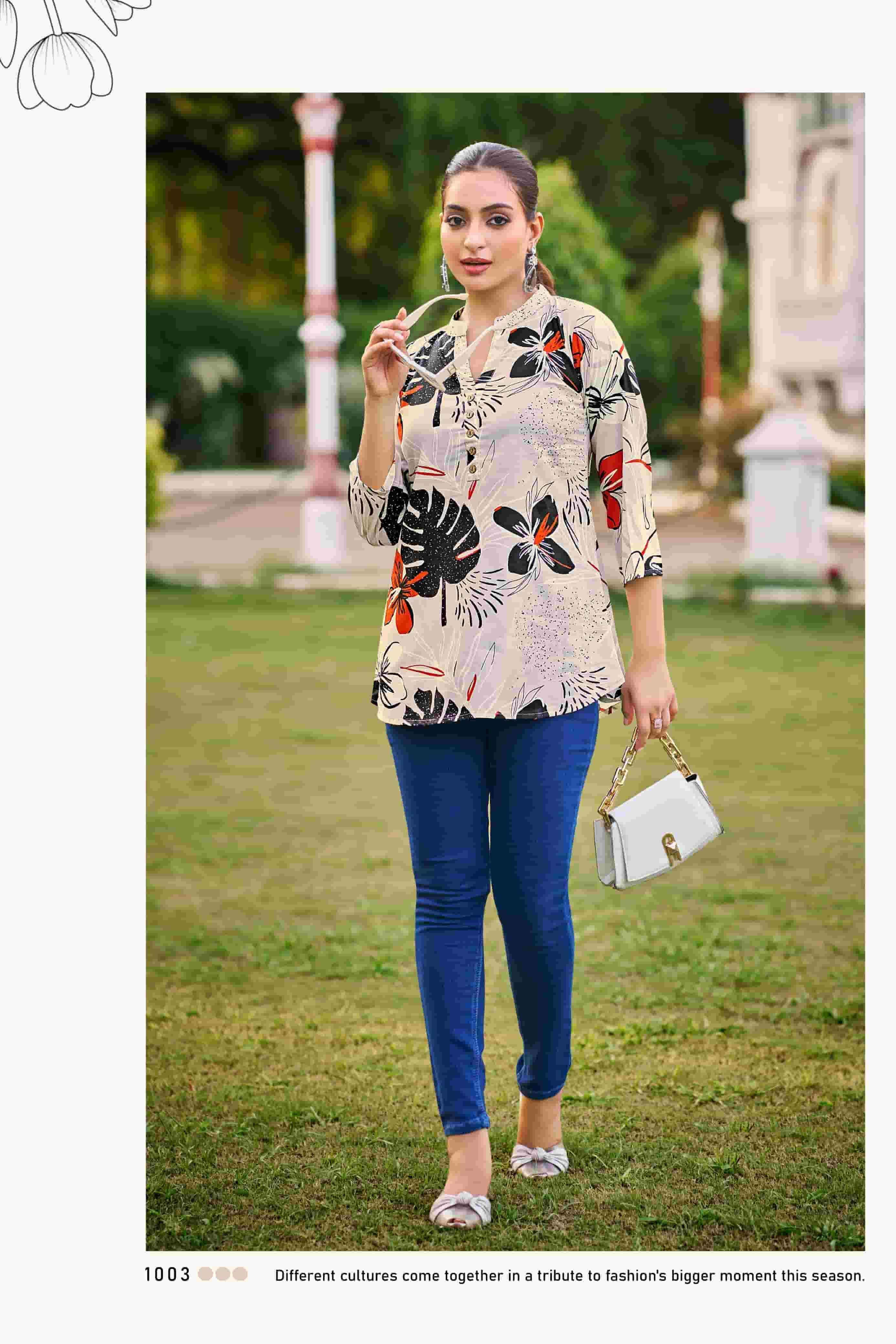Tips & Tops Baby Vol-7 Short Rayon Kurti (9 pcs Catalogue)