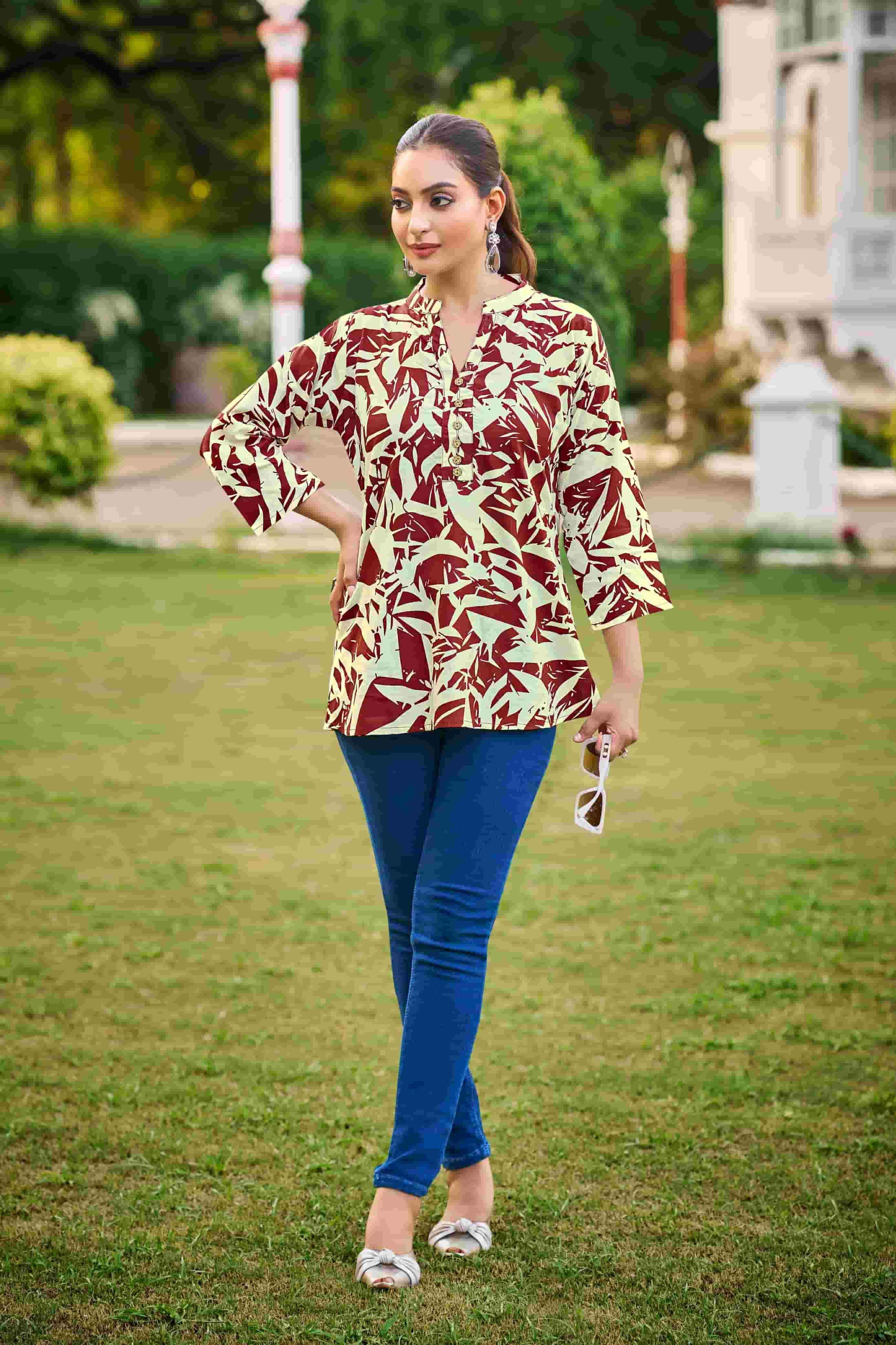 Tips & Tops Baby Vol-7 Short Rayon Kurti (9 pcs Catalogue)