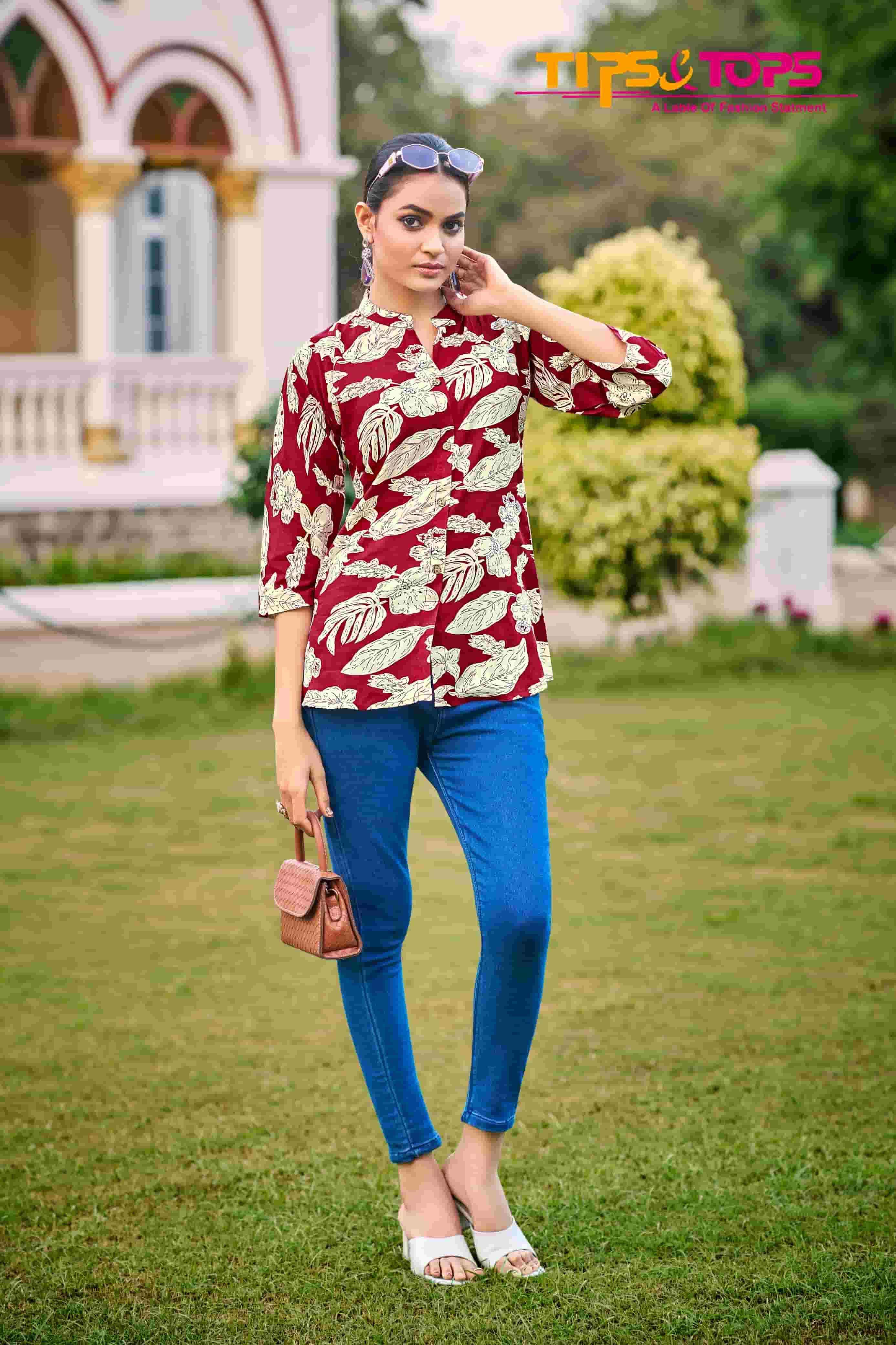 Tips & Tops Baby Vol-7 Short Rayon Kurti (9 pcs Catalogue)