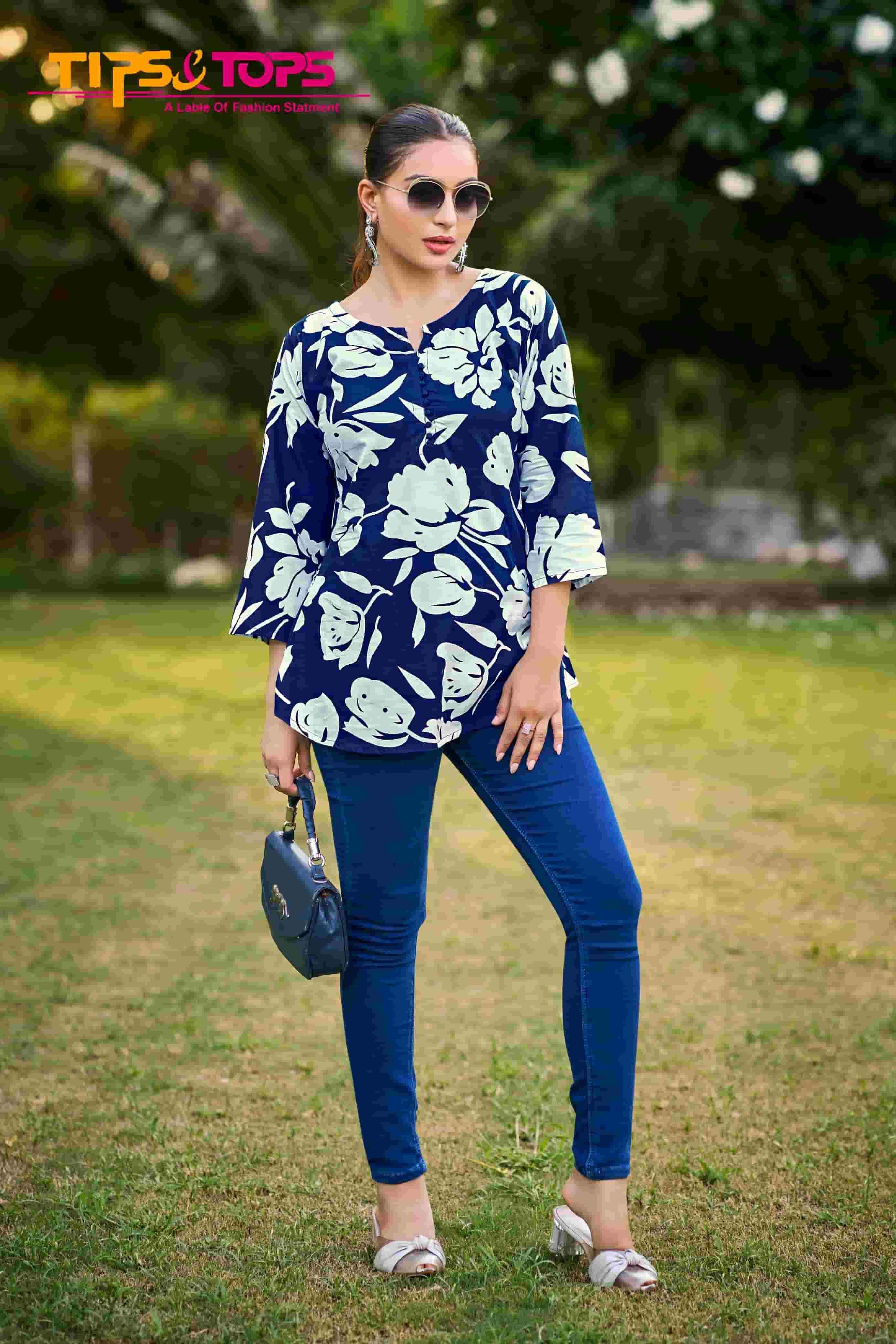 Tips & Tops Baby Vol-7 Short Rayon Kurti (9 pcs Catalogue)
