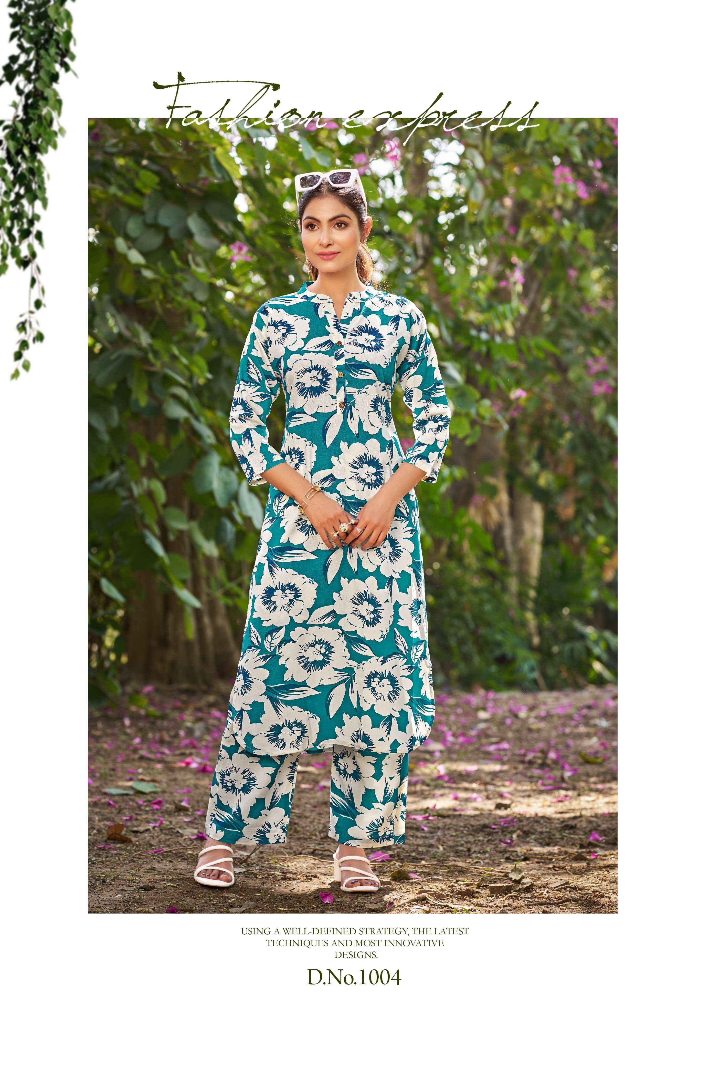 Tips & Tops Cinderella Vol-3 Rayon Co ord set (6 pcs Catalogue)