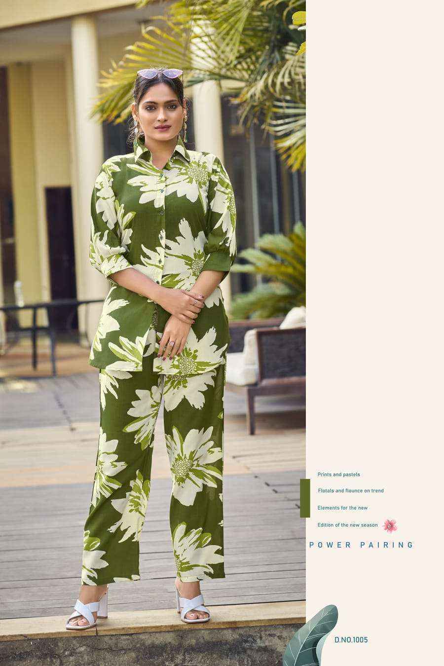 Tips & Tops Lifestyle Rayon Co Ord Set (6 pcs Catalogue)