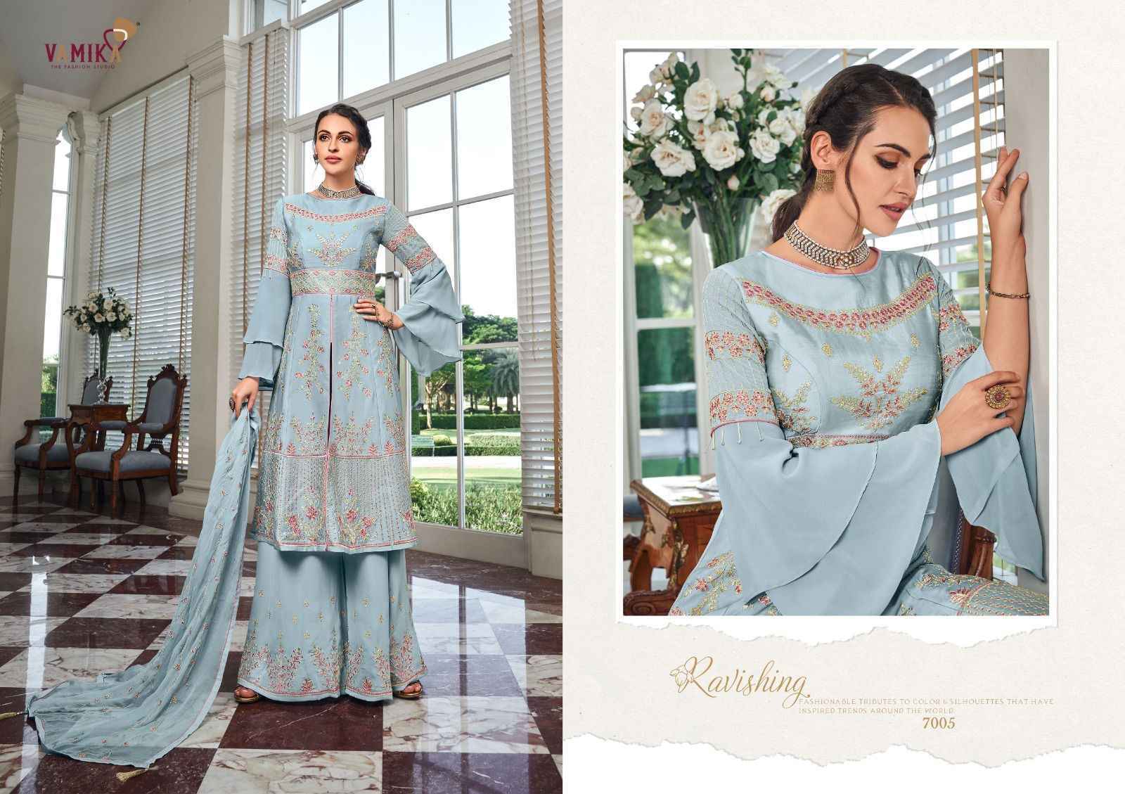 Vamika Riyaaz Nx Readymade Georgette Dress (4 pcs Catalogue)
