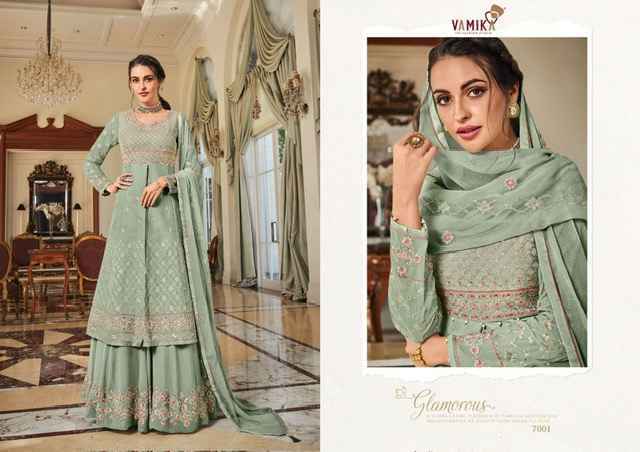 Vamika Riyaaz Nx Readymade Georgette Dress (4 pcs Catalogue)