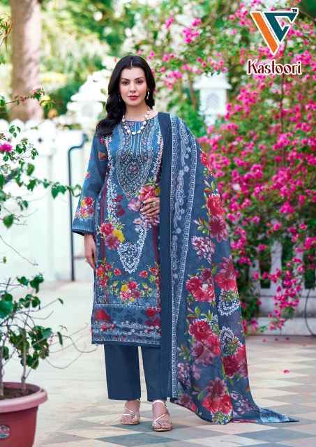 Vandana Creation Kastoori‎‎ Vol 2 Cotton Dress Material 8 pcs Catalogue