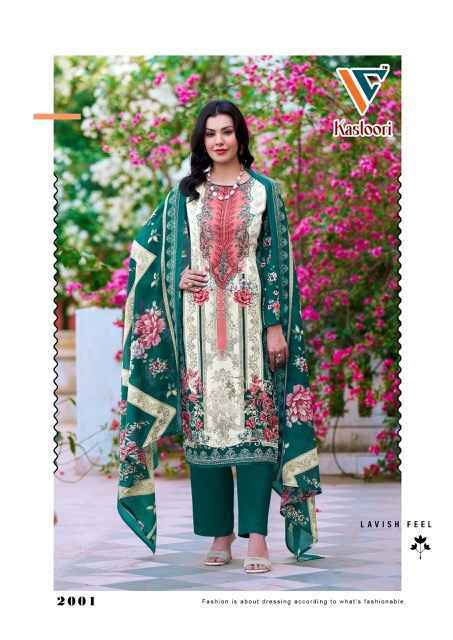 Vandana Creation Kastoori‎‎ Vol 2 Cotton Dress Material 8 pcs Catalogue