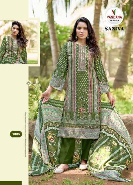 Vandana Fashion Saniya Vol 1 Viscouse Rayon Dress Material 6 pcs Catalogue