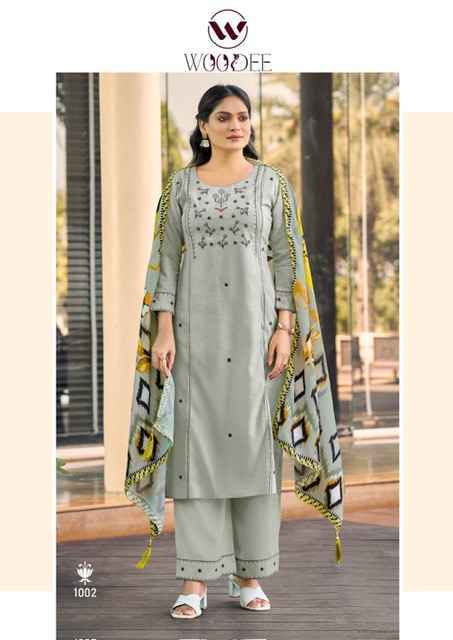 Woodee Butterfly Rayon Kurti Combo 6 pcs Catalogue