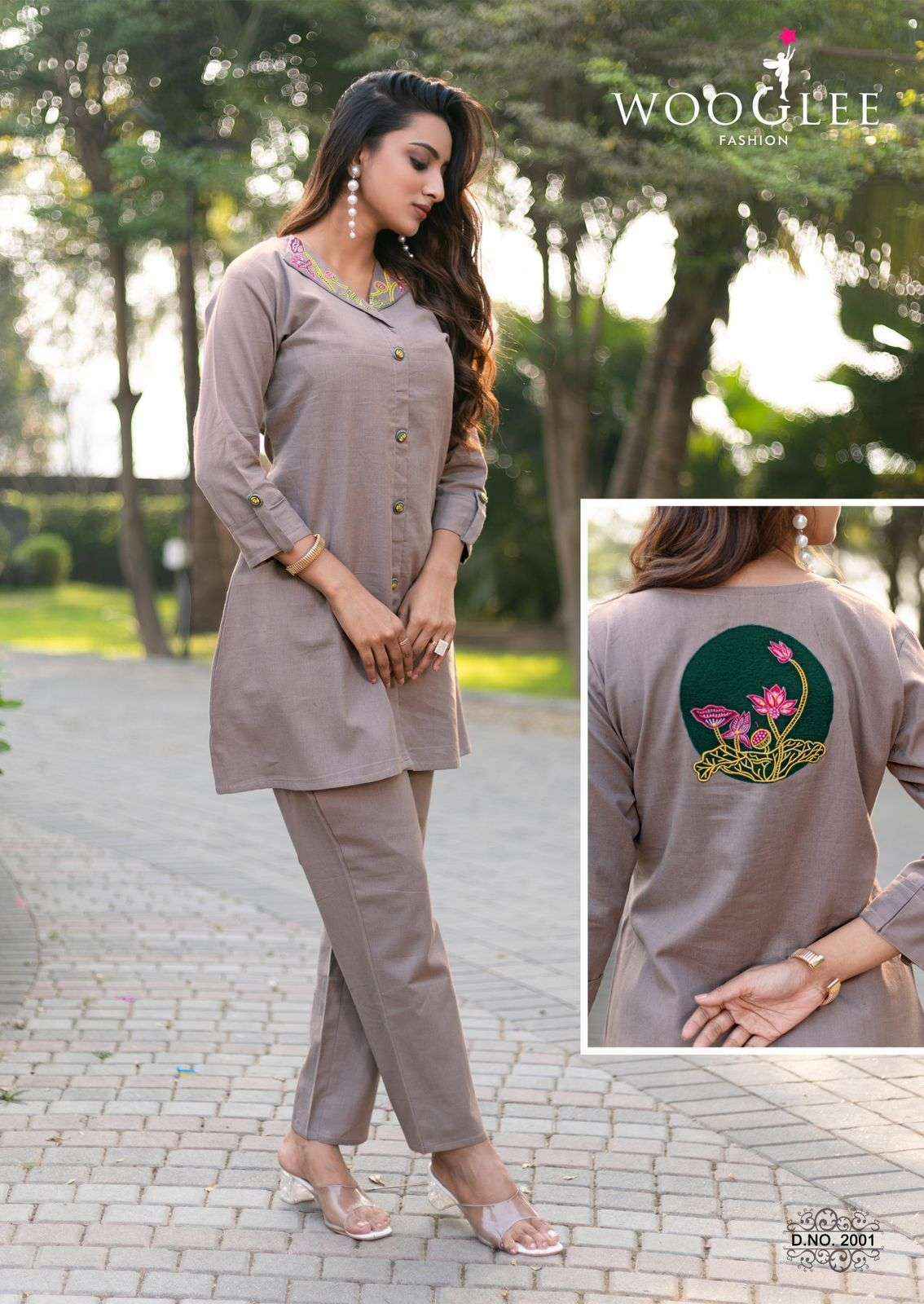 Wooglee Zeel Cotton Co Ord Set (6 pcs Catalogue)