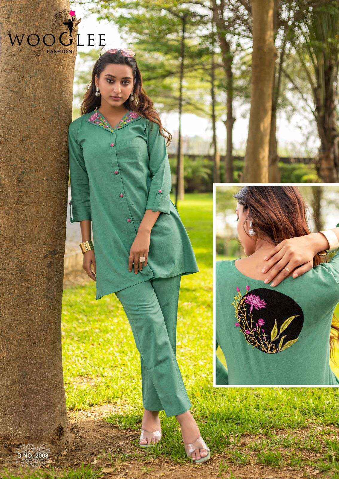 Wooglee Zeel Cotton Co Ord Set (6 pcs Catalogue)