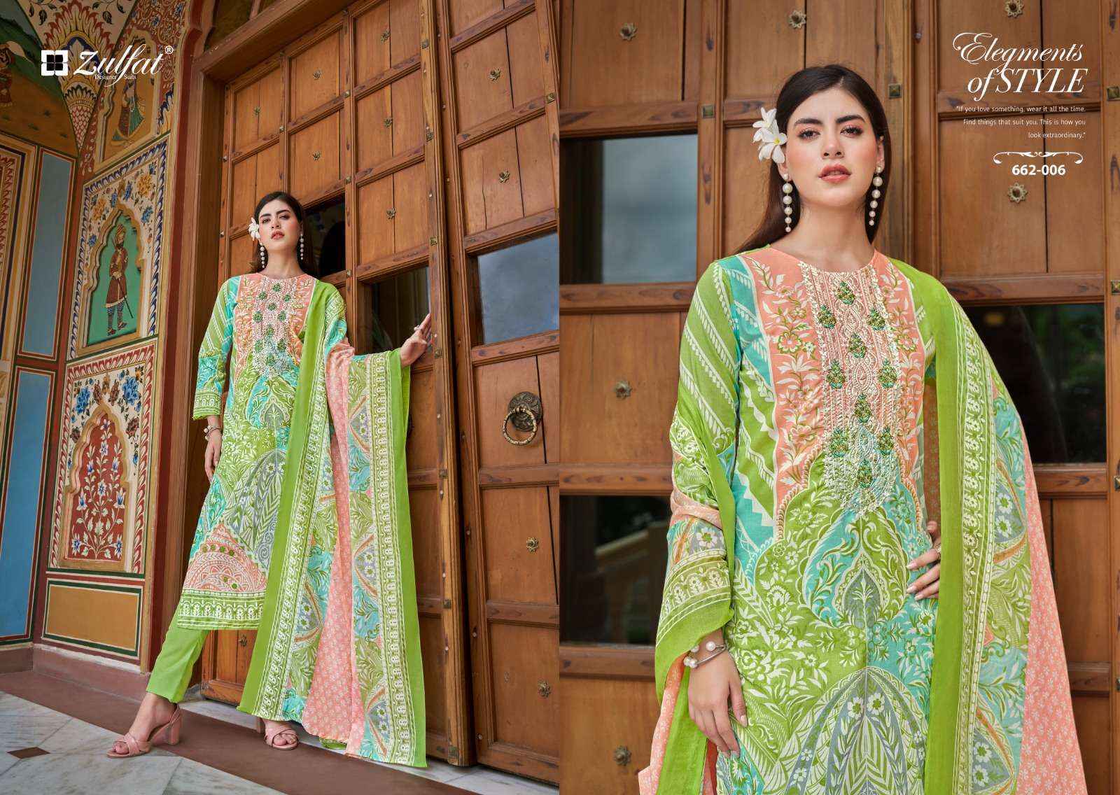 Zulfat Noor Vol-3 Cotton Dress Material (8 pcs Catalogue)