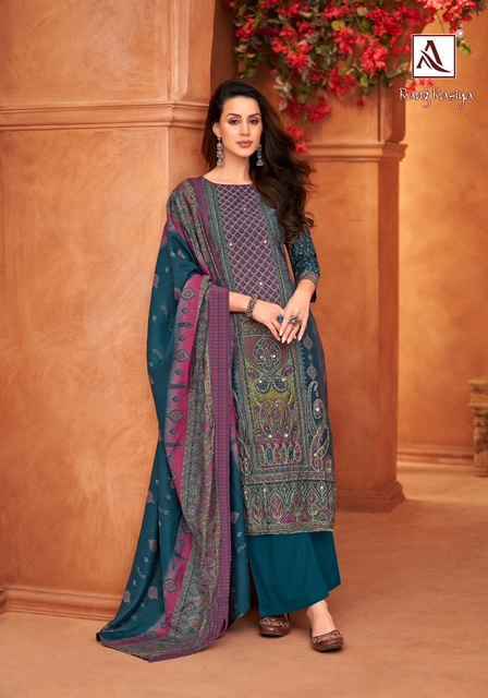 Alok Rang Rasiya Modal Dress Material (6 pcs Catalogue)