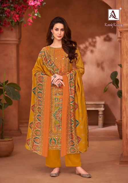Alok Rang Rasiya Modal Dress Material (6 pcs Catalogue)