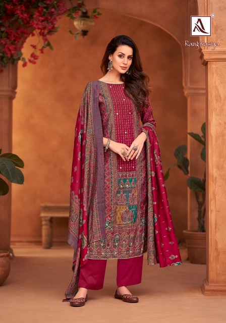 Alok Rang Rasiya Modal Dress Material (6 pcs Catalogue)