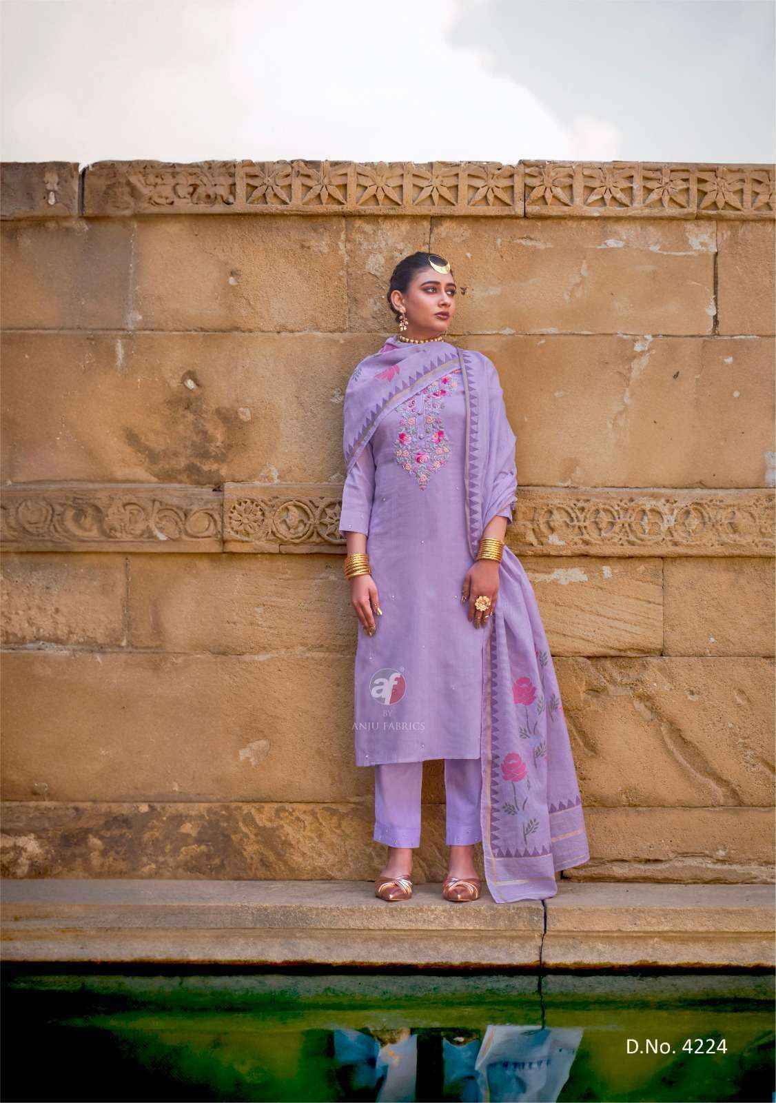 Anju Fabrics Chandani Vol-4 Cotton Readymade Suit (6 pcs Catalogue)