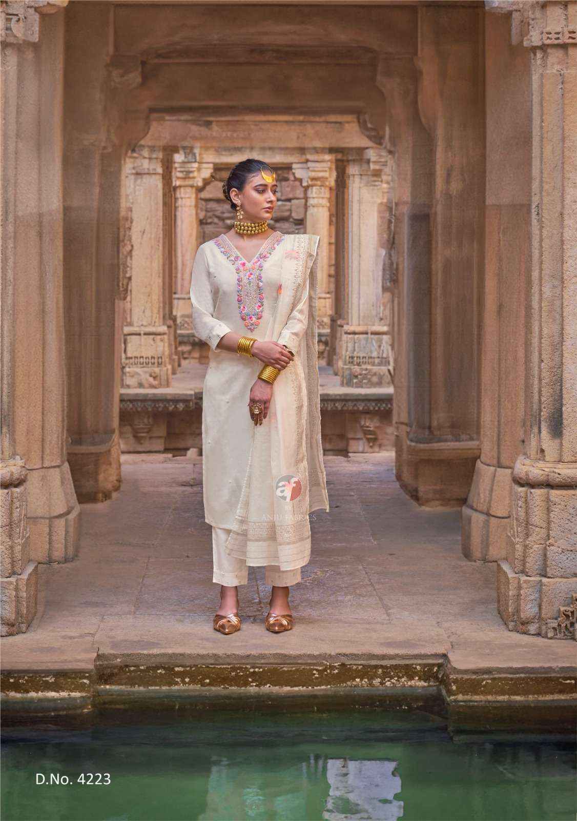 Anju Fabrics Chandani Vol-4 Cotton Readymade Suit (6 pcs Catalogue)