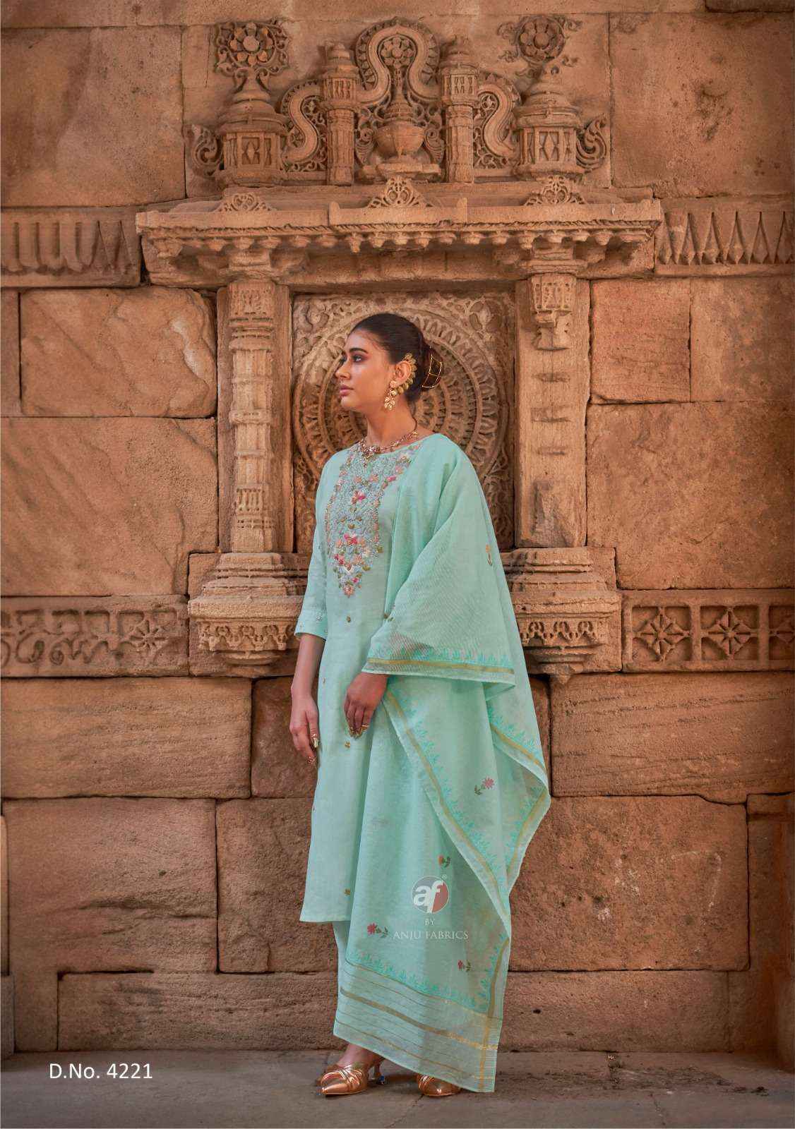 Anju Fabrics Chandani Vol-4 Cotton Readymade Suit (6 pcs Catalogue)
