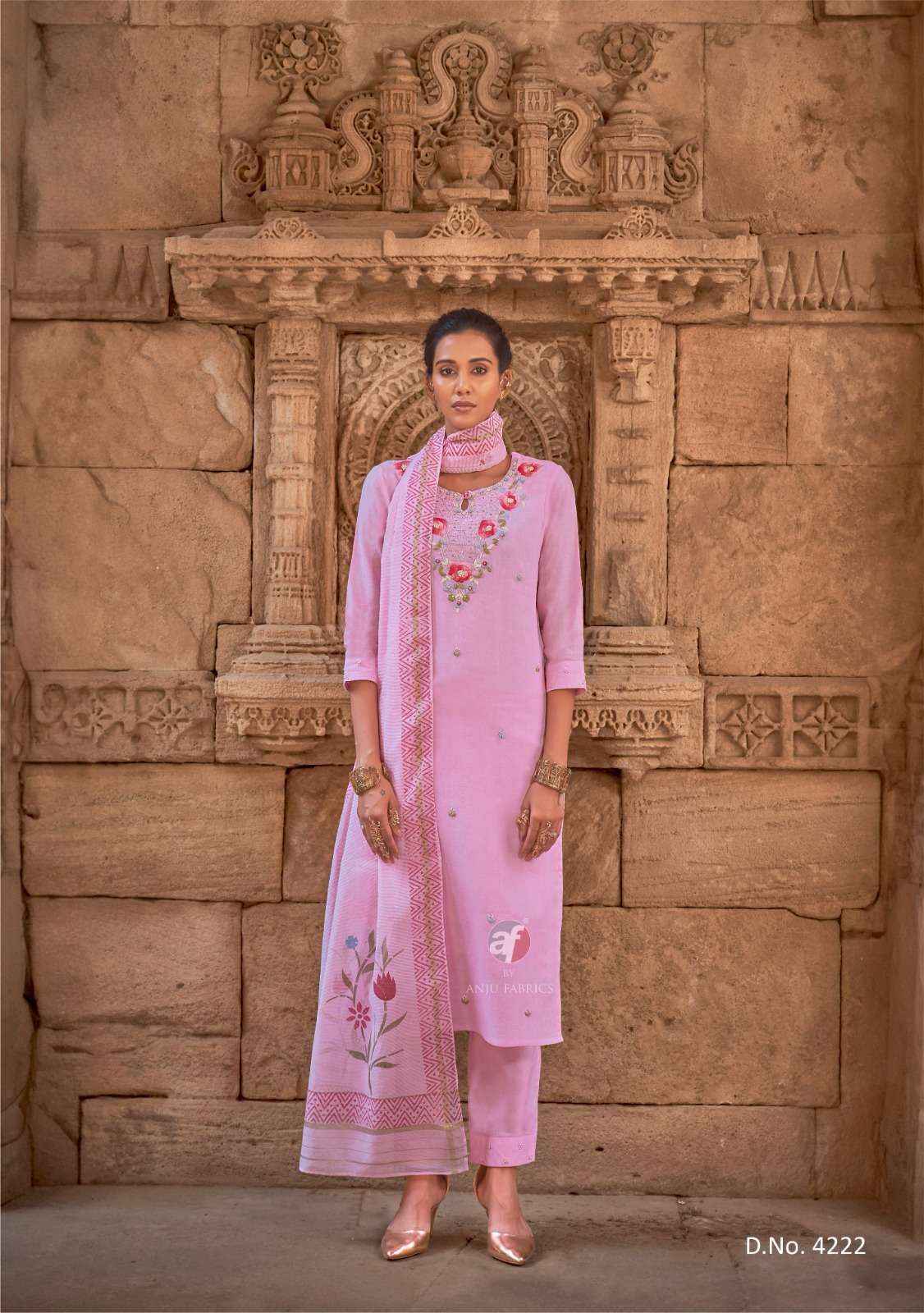 Anju Fabrics Chandani Vol-4 Cotton Readymade Suit (6 pcs Catalogue)