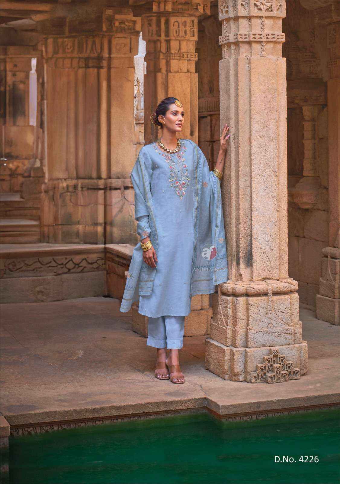 Anju Fabrics Chandani Vol-4 Cotton Readymade Suit (6 pcs Catalogue)