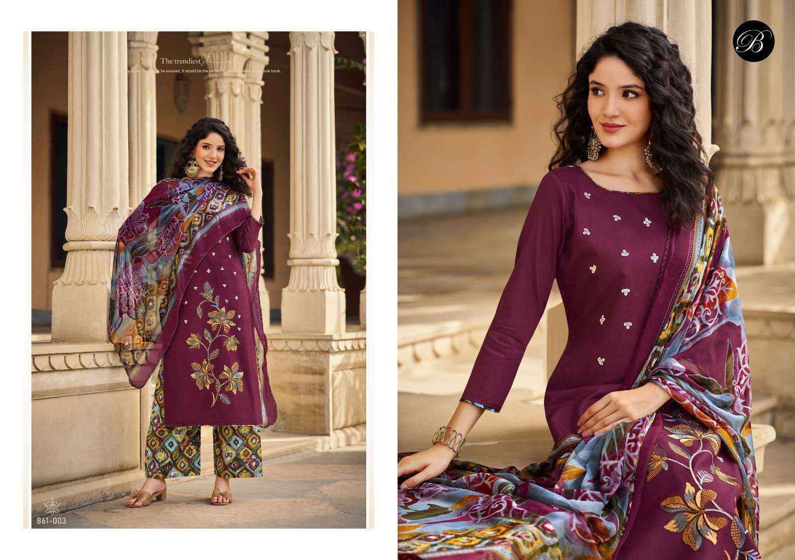 Belliza Gulkayra Vol-2 Jam Cotton Dress Material (8 pcs Catalogue)