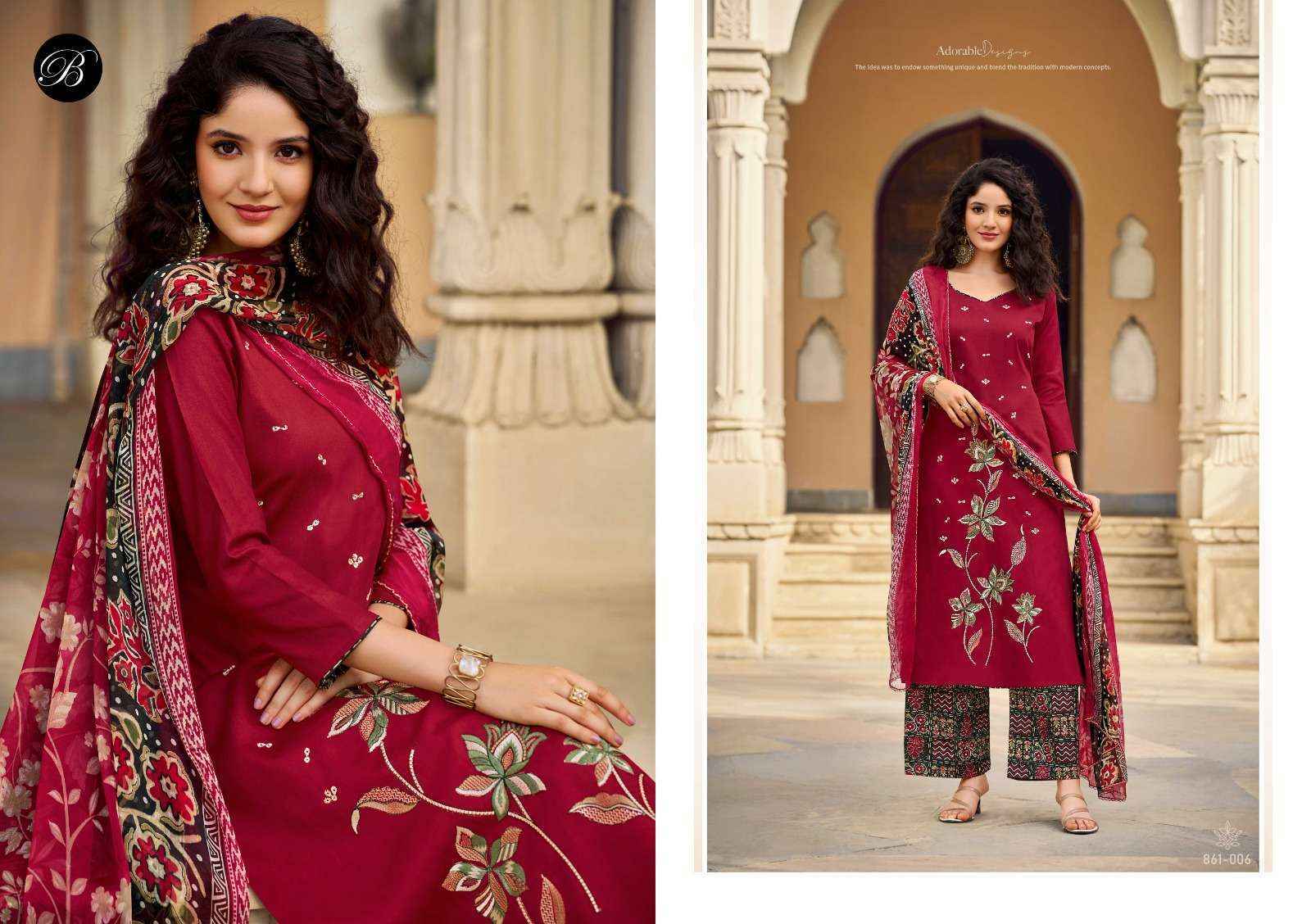 Belliza Gulkayra Vol-2 Jam Cotton Dress Material (8 pcs Catalogue)