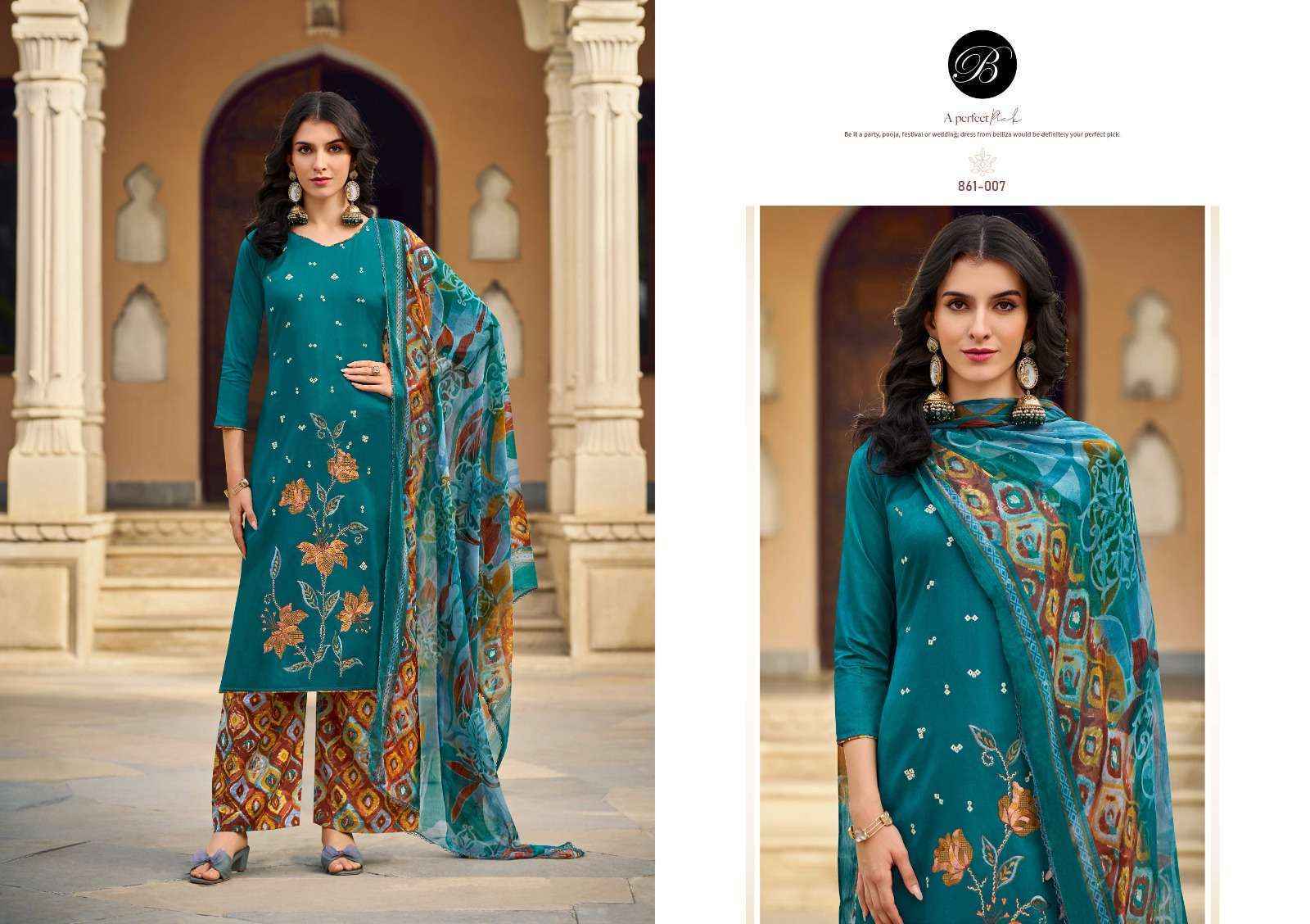 Belliza Gulkayra Vol-2 Jam Cotton Dress Material (8 pcs Catalogue)