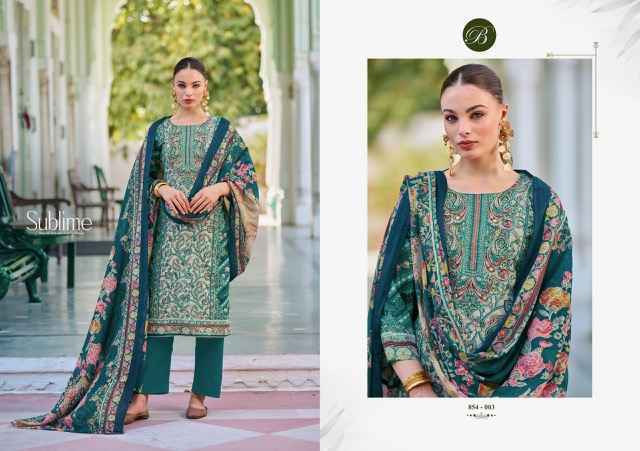 Belliza Haseen Cotton Dress Material (8 pcs Cataloge)