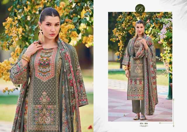 Belliza Haseen Cotton Dress Material (8 pcs Cataloge)