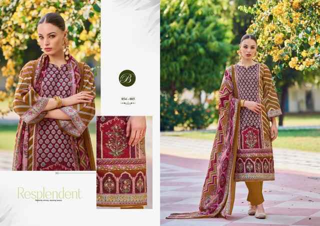 Belliza Haseen Cotton Dress Material (8 pcs Cataloge)