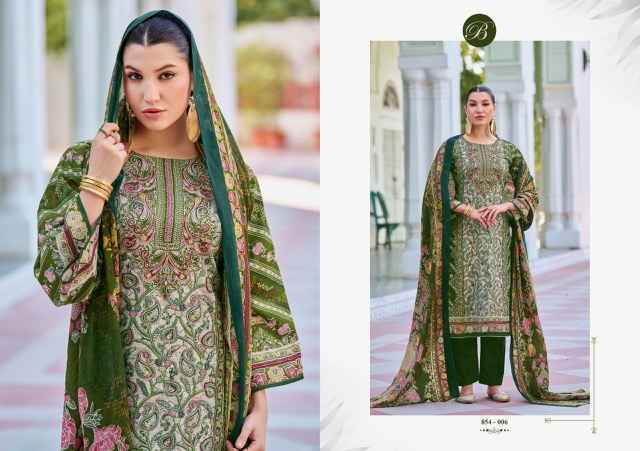 Belliza Haseen Cotton Dress Material (8 pcs Cataloge)