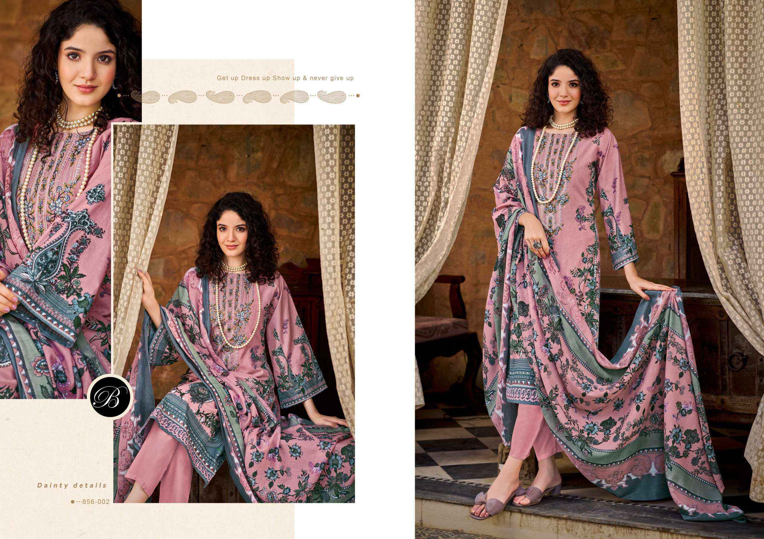 Belliza Naira Vol-110 Cotton Dress Material (8 pcs Cataloge)