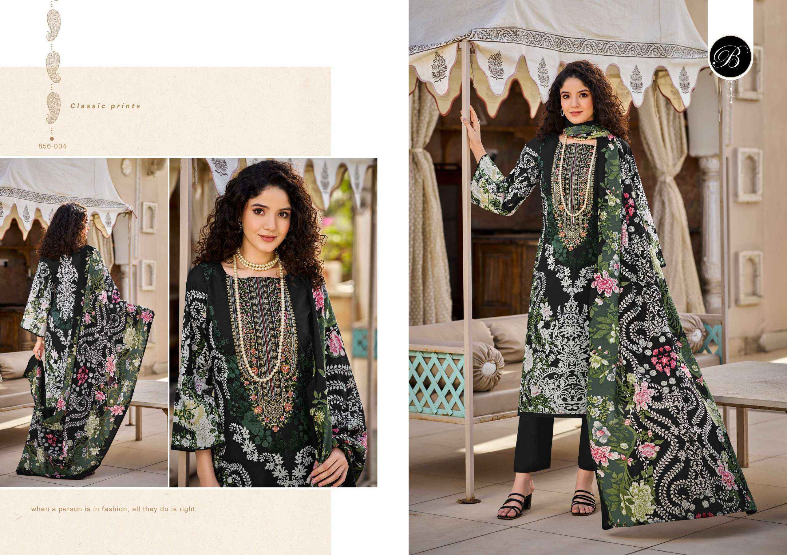 Belliza Naira Vol-110 Cotton Dress Material (8 pcs Cataloge)