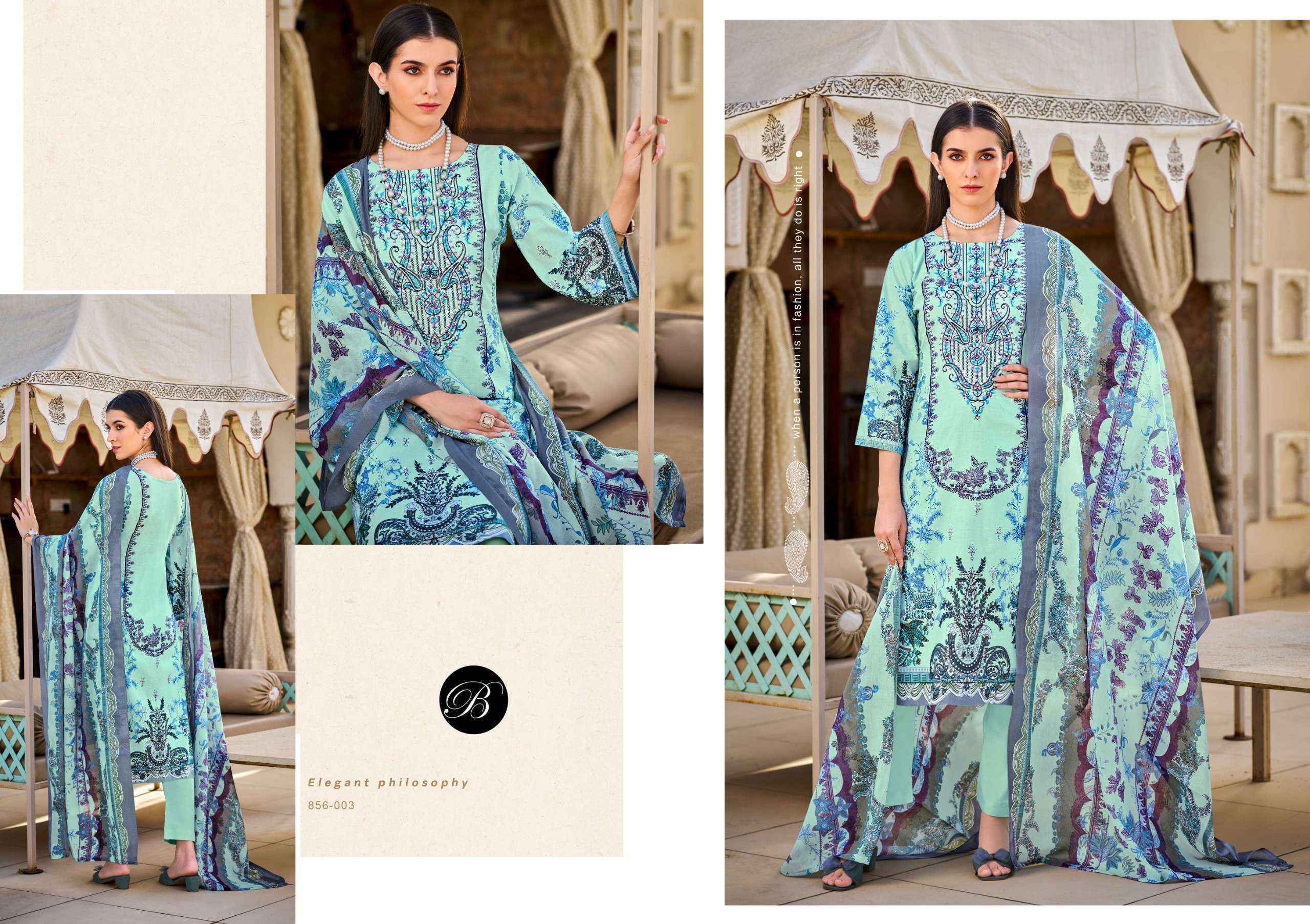 Belliza Naira Vol-110 Cotton Dress Material (8 pcs Cataloge)