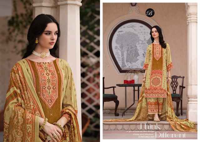 Belliza Shaheen Vol-5 Viscouse Reyon Dress Material (8 pcs Catalogue)