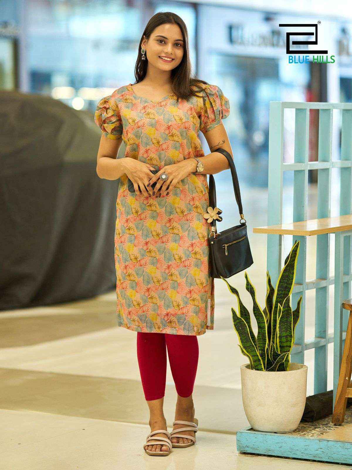 Blue Hills Rashmika Simer Silk Kurti (10 pcs Catalogue)